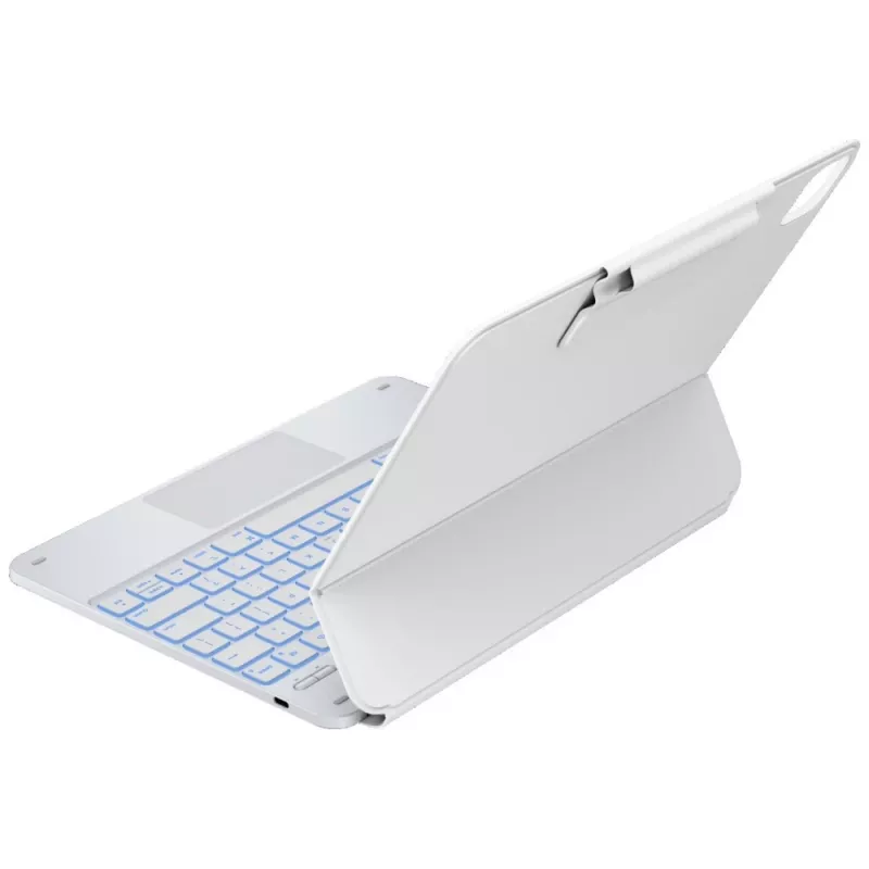 Typecase Edge Custodia con tastiera per iPad Air 13 2024/2025, bianco