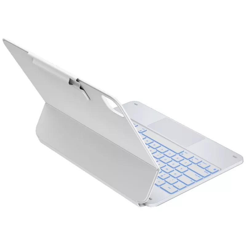 Typecase Edge Custodia con tastiera per iPad Air 13 2024/2025, bianco