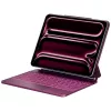 Typecase Edge Custodia con tastiera per iPad Air 13 2024/2025, rosso lampone