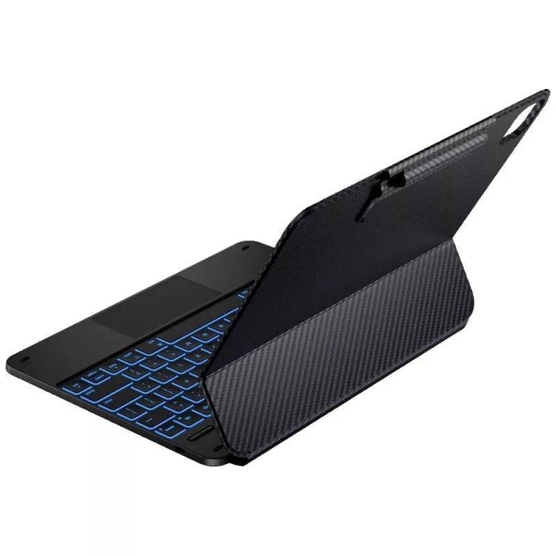 Typecase Edge Custodia con tastiera per iPad Air 13 2024/2025 Carbon Fiber