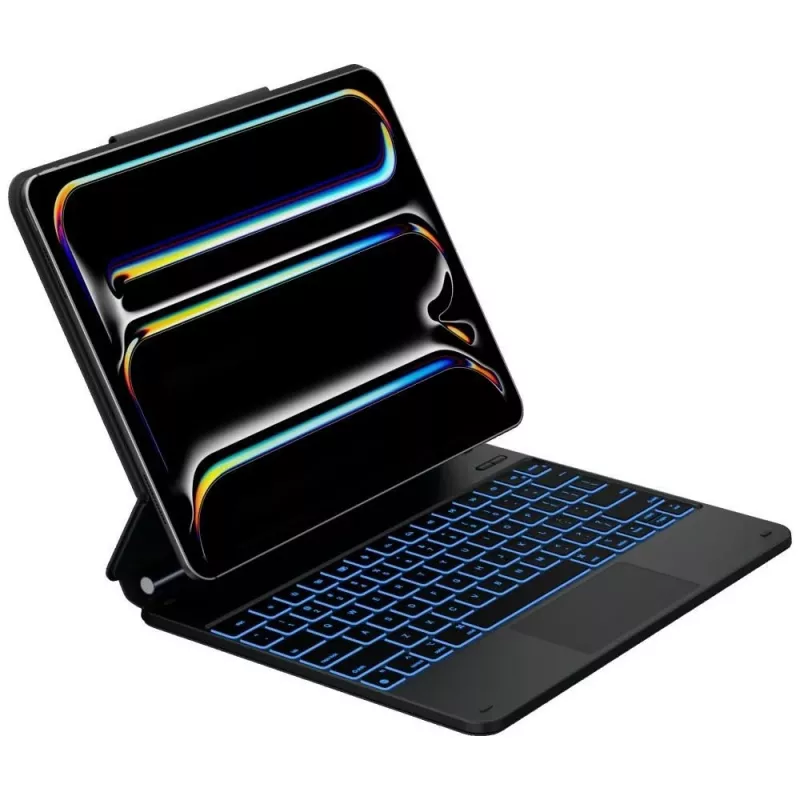 Typecase Edge Custodia con tastiera per iPad Air 13 2024/2025 Carbon Fiber