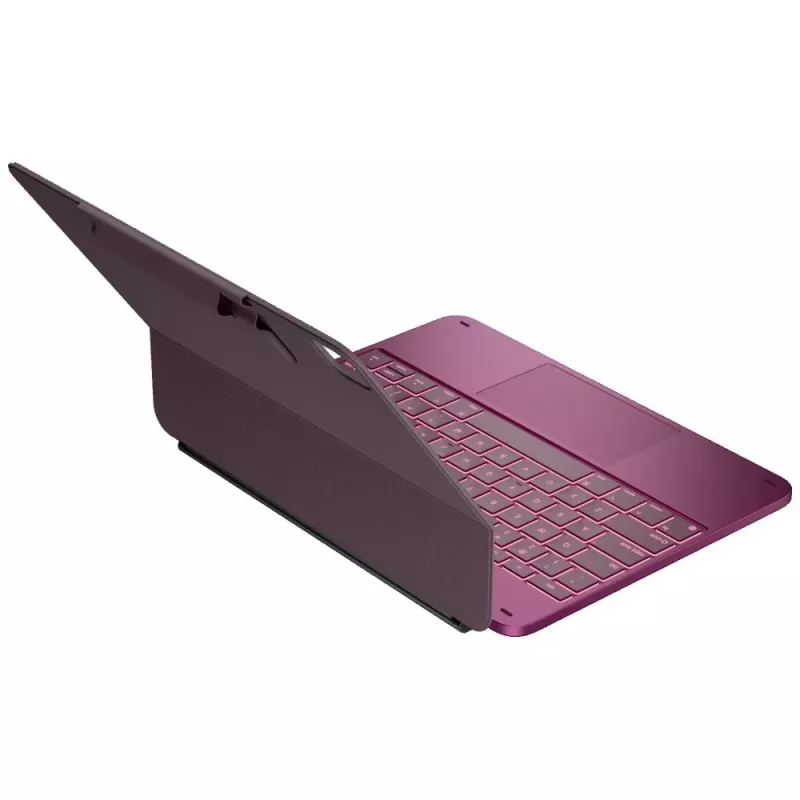 Typecase Edge Custodia con tastiera per iPad Pro 13 2024/2025, rosso lampone