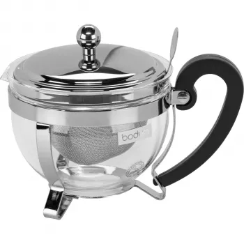 Bodum Chambord Teiera francese 0,5 litri, con filtro, acciaio inox
