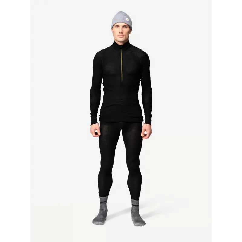 Devold Wool Mesh 190 Longs pantaloni termici - Caviar, taglia M