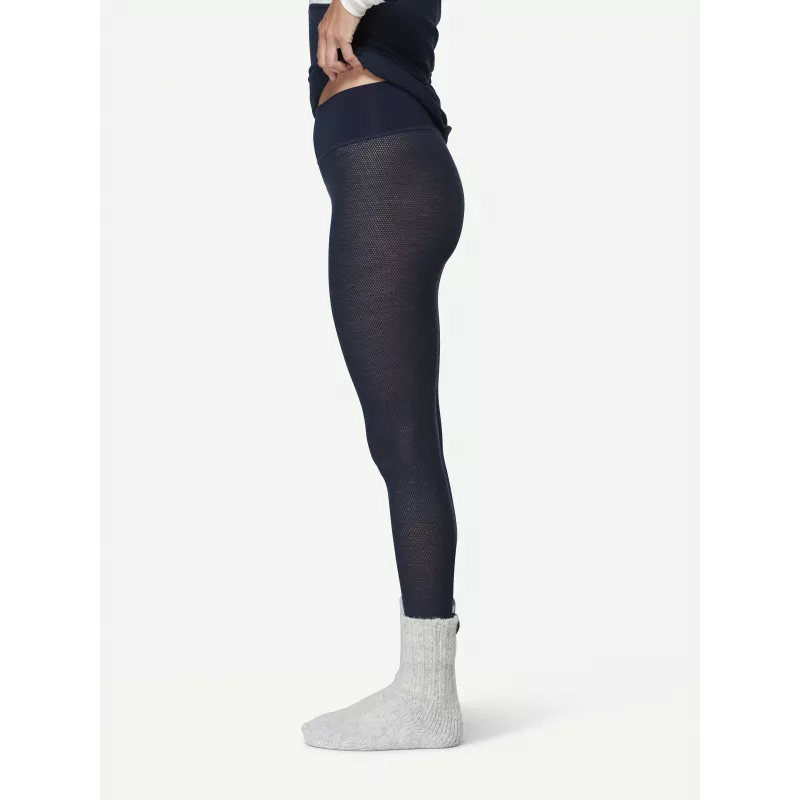 Devold Wool Mesh 190 Longs leggings termici da donna - Ink, taglia M