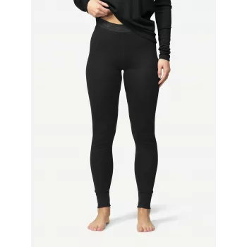 Devold Breeze Plus Merino 200 Longs leggings termici da donna - nero, taglia S