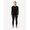 Devold Breeze Plus Merino 200 Longs leggings termici da donna - nero, taglia S