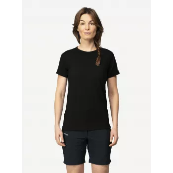 Devold Breeze Plus Merino 200 Donna Active T-Shirt - nero, taglia S
