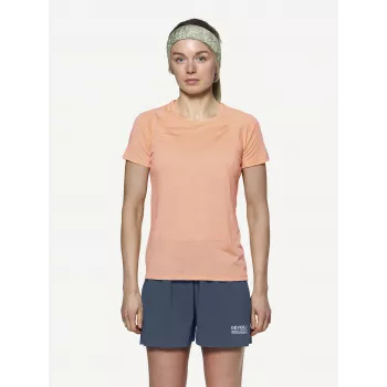 Devold Endurance Merino 130 Tee - Sunrise - taglia S - Donna Baselayer T-Shirt