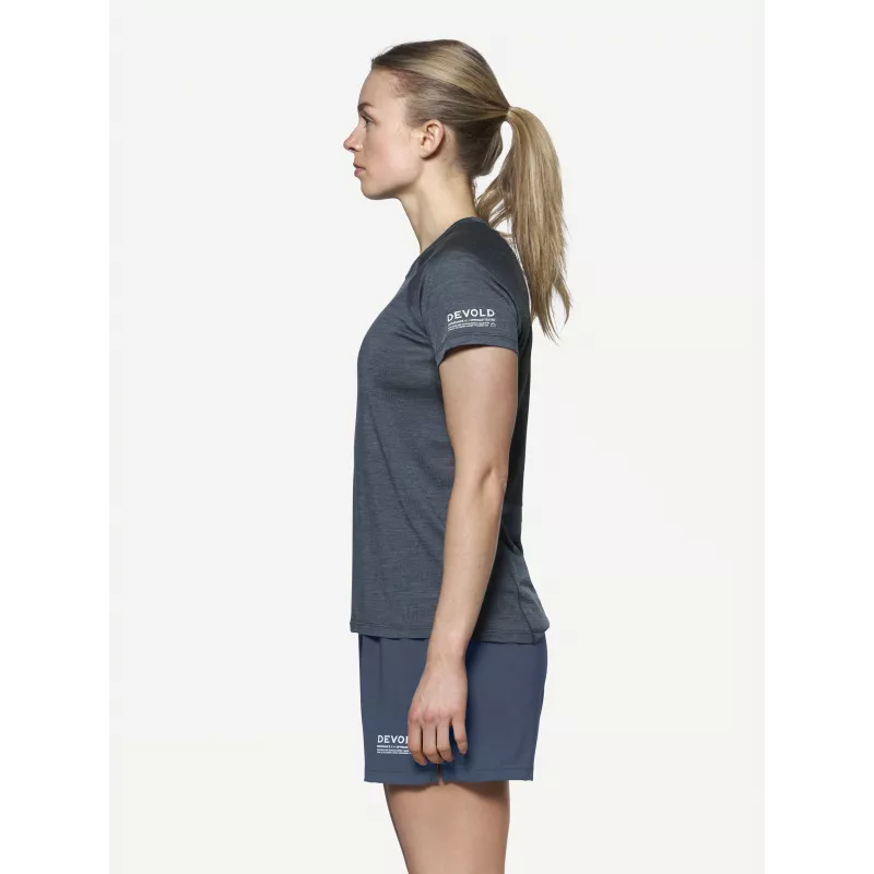 Devold Endurance Merino 130 Tee Donna Baselayer T-Shirt - Night, taglia S