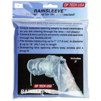 Protezione antipioggia per fotocamera OP TECH Rain-Sleeve 1x2
