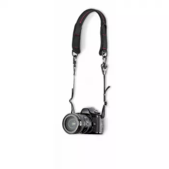 Manfrotto Pro Light Camera Strap PL con sistema di sgancio rapido, nera