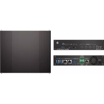 Kramer Electronics SWT3-41-U-T switcher gestito 4x1 host USB 3.2/2.0 PoE-Acceptor - 10 Gbps - Power over Ethernet