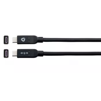 Kramer Electronics C-U32/MFF-10 Cavo USB-C passivo (connettore maschio USB-C su connettore maschio USB-C, 4K@60Hz 4:4:4, 10 Gbit/s, flessibile) - 3 m