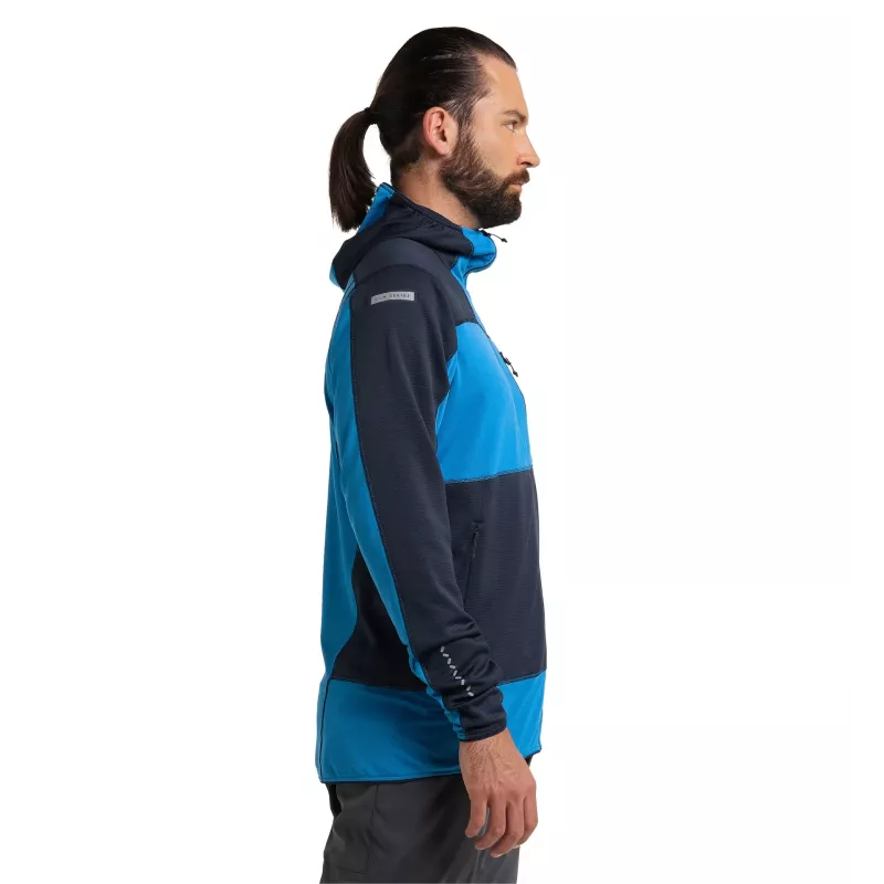 Haglöfs L.I.M Mid Fast Hood - Tarn Blue / Nordic Blue - taglia S