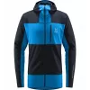 Haglöfs L.I.M Mid Fast Hood - Tarn Blue / Nordic Blue - taglia S