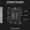 Silva Strive 10 gilet da corsa - nero, taglia L