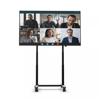 SMS Func Mobile Lite Carrello motorizzato per display FMTL041001, max 75 pollici, 80 kg, nero