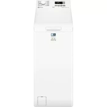 Electrolux EW6T5372P Lavatrice a carica dall'alto, 7 kg, 1200 giri/min, classe energetica C, bianco