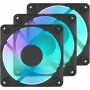 Fractal Design Dynamic 3-14 RGB Black 3-Pack ventole PWM 140mm