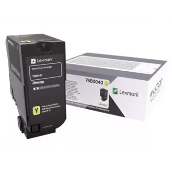 Lexmark cartuccia toner originale giallo per Lexmark CS727de