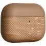Custodia in fibra aramidica PITAKA per AirPods Pro 3, Golden Glint