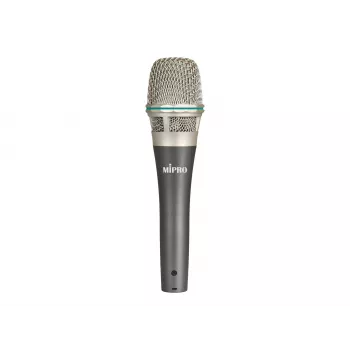 Mipro MM-80 microfono a mano a condensatore con supercardioide, nero opaco