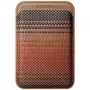 PITAKA Woven Wallet MagSafe Portacarte magnetico per iPhone - Sunset