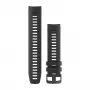 Garmin Instinct Series cinturino in silicone per orologio grafite 22mm QuickFit