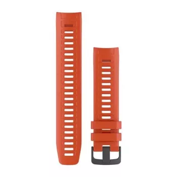 Cinturino di ricambio per orologio Garmin Instinct, Flame Red, 010-12854-02