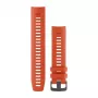 Cinturino di ricambio per orologio Garmin Instinct, Flame Red, 010-12854-02