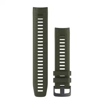 Cinturino in silicone per orologio Garmin Instinct, 22 mm, Moss, 010-12854-16