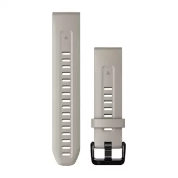 Cinturino in silicone per orologio Garmin 20 mm, Lightsand, 010-13102-04