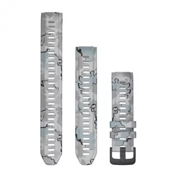 Cinturino in silicone per orologio Garmin 20 mm per Instinct 2S, Mist Camo (010-13104-04)