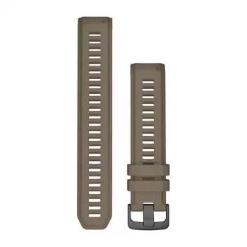 Cinturino in silicone per orologio Garmin 22mm per Instinct 2, Coyote Tan, 010-13105-07
