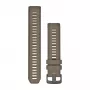 Cinturino in silicone per orologio Garmin 22mm per Instinct 2, Coyote Tan, 010-13105-07
