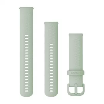 Cinturino in silicone per orologio Garmin 20 mm, Cool Mint, 010-12924-82
