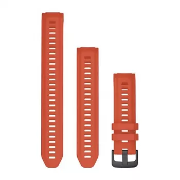 Cinturino in silicone Garmin 20 mm Instinct 2S Poppy 010-13104-18