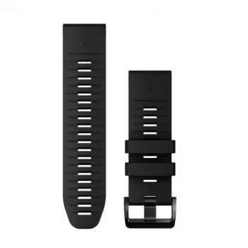 Cinturino in silicone per orologio Garmin QuickFit 26 mm, Nero (010-13281-00)