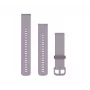 Cinturino in silicone per orologio Garmin Quick Release 20 mm, Orchid (010-12932-33)