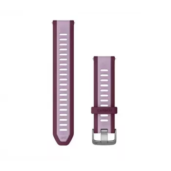 Cinturino in silicone per orologio Garmin Quick Release 20 mm, Berry/Lilac (010-11251-AK)