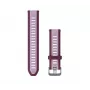 Cinturino in silicone per orologio Garmin Quick Release 20 mm, Berry/Lilac (010-11251-AK)