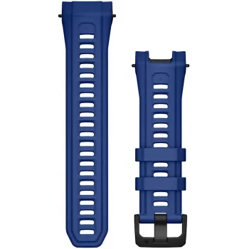 Garmin Cinturino in silicone per orologio 26mm QuickFit per Instinct 3 – 50 mm Bolt Blue Limited Edition 010-13396-07