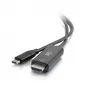 C2G cavo adattatore USB-C a HDMI - 1,83 m - nero - 4K@60Hz - connettore USB-C reversibile