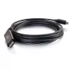 C2G cavo adattatore USB-C a HDMI - 1,83 m - nero - 4K@60Hz - connettore USB-C reversibile