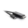 C2G cavo adattatore USB-C a HDMI - 1,83 m - nero - 4K@60Hz - connettore USB-C reversibile