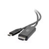 C2G cavo adattatore USB-C a HDMI - 1,83 m - nero - 4K@60Hz - connettore USB-C reversibile