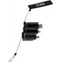C2G Anello adattatore universale con connettori con codifica a colori - Kit adattatore video/audio - Nero - Supporto 4K
