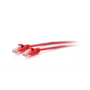 CABLES2GO C2G Cavo patch Ethernet slim Cat6a UTP snagless 3ft (0,9 m) - Rosso
