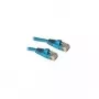 CABLES2GO Cavo patch CAT5e UTP 1 m blu RJ45 stampato con scarico di trazione